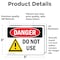 Signmission Safety Culture Sign, 5 in Width, Vinyl Decal, Rectangle OS-2PACK-DS-D-35-L-1180 - alternate 2